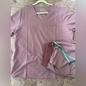 Figs size XXL Mineral Mauve Scrubs